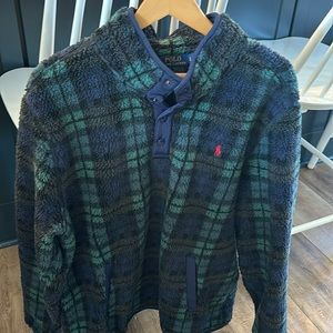 Polo Ralph Lauren quarter button fleece sweatshirt